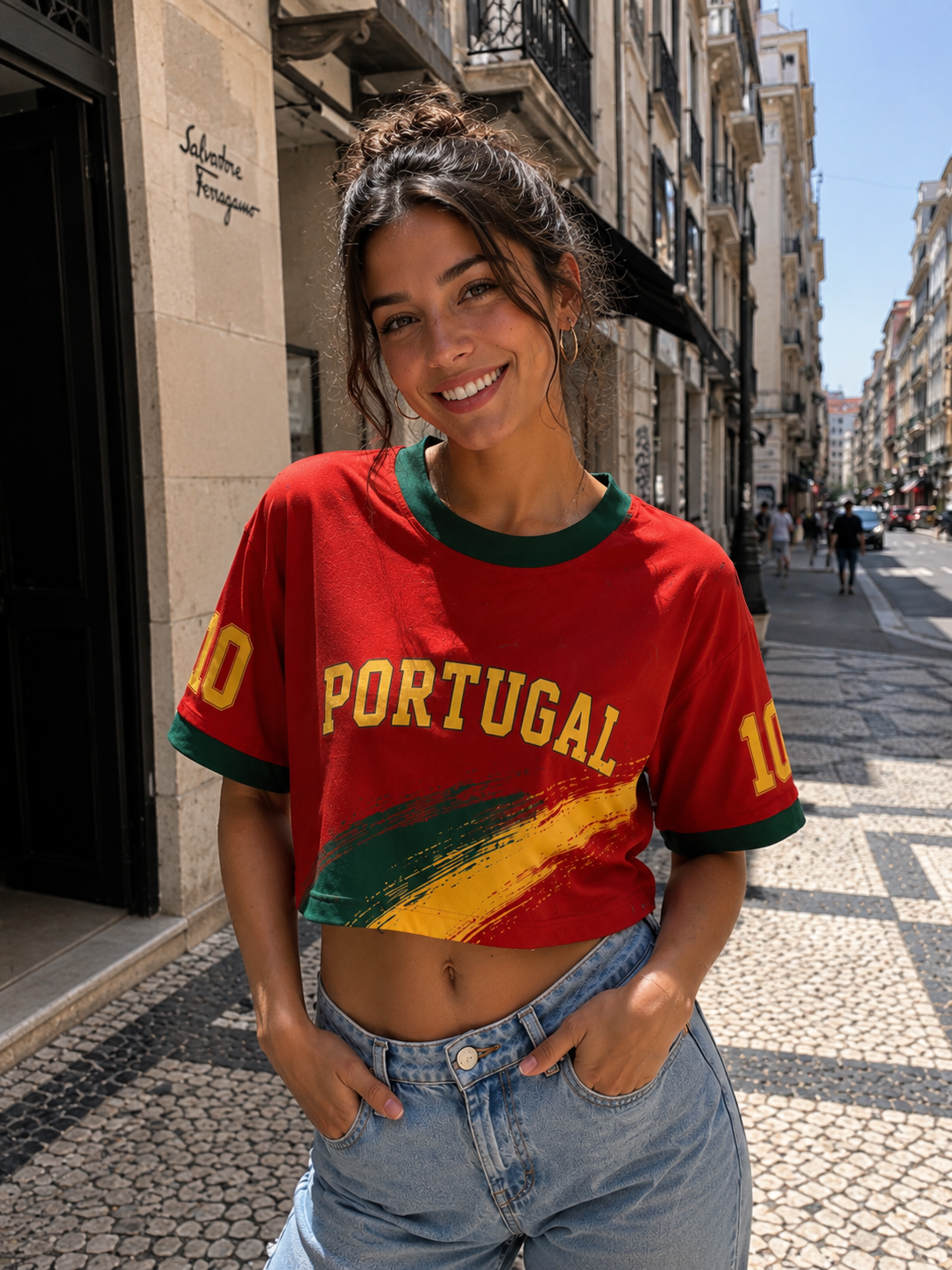 Camiseta Portugal 2026 – Mujer