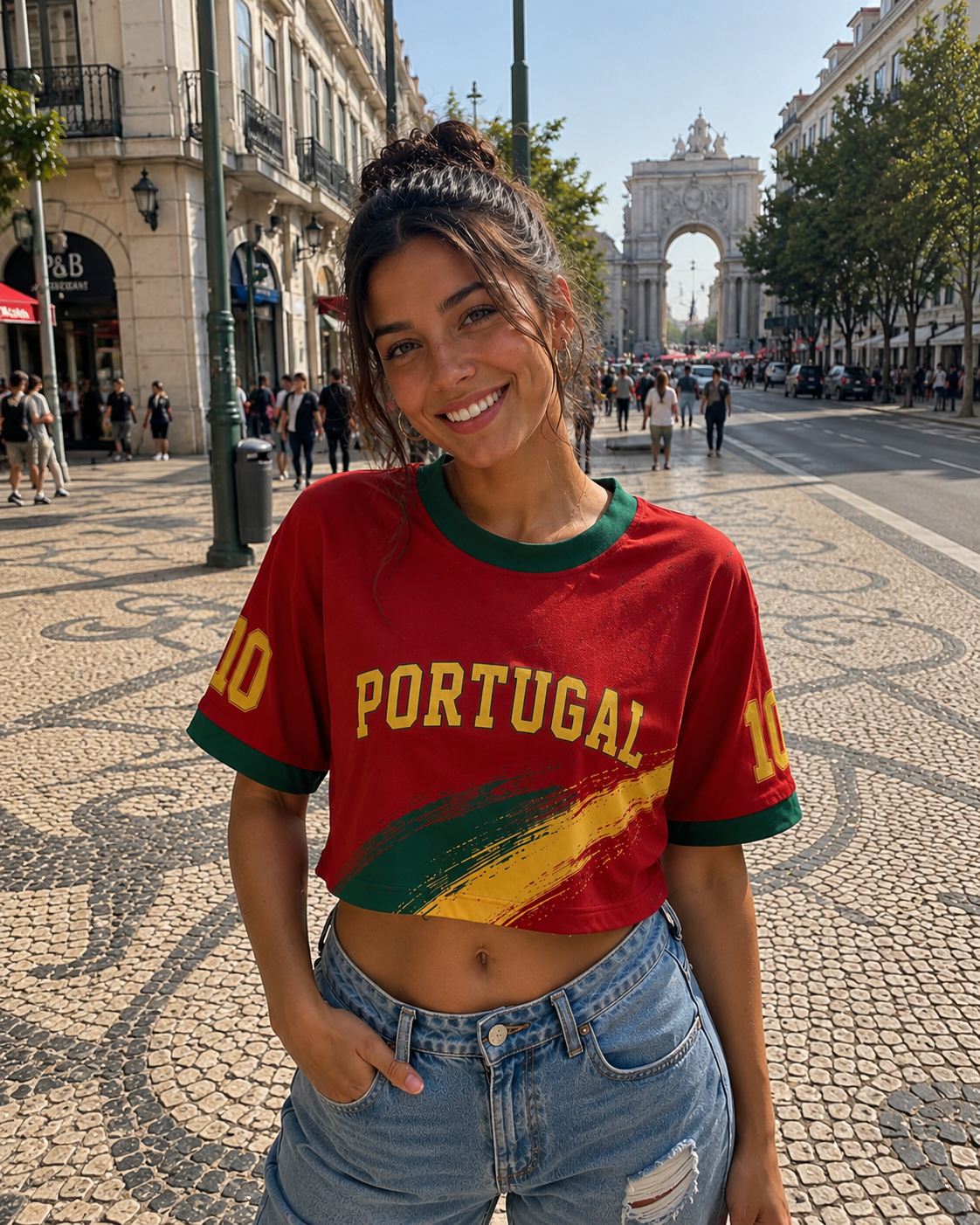 Camiseta Portugal 2026 – Mujer