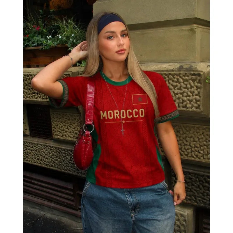 Camiseta Marruecos 2026 – Mujer