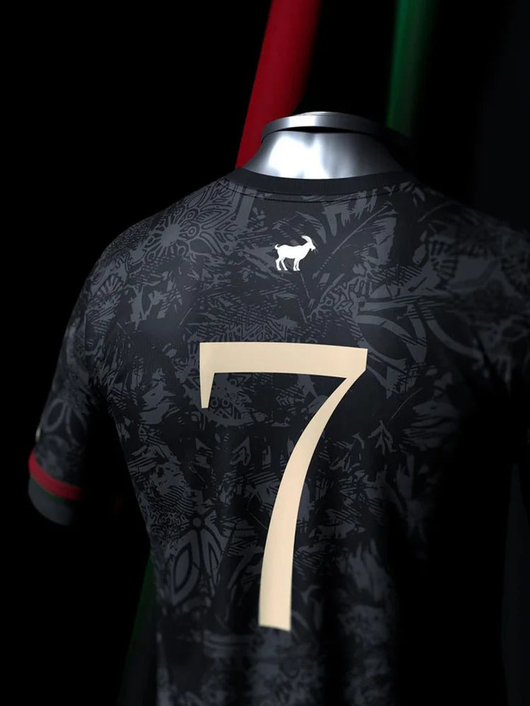 Camiseta Portugal 2026 – Ronaldo Negra