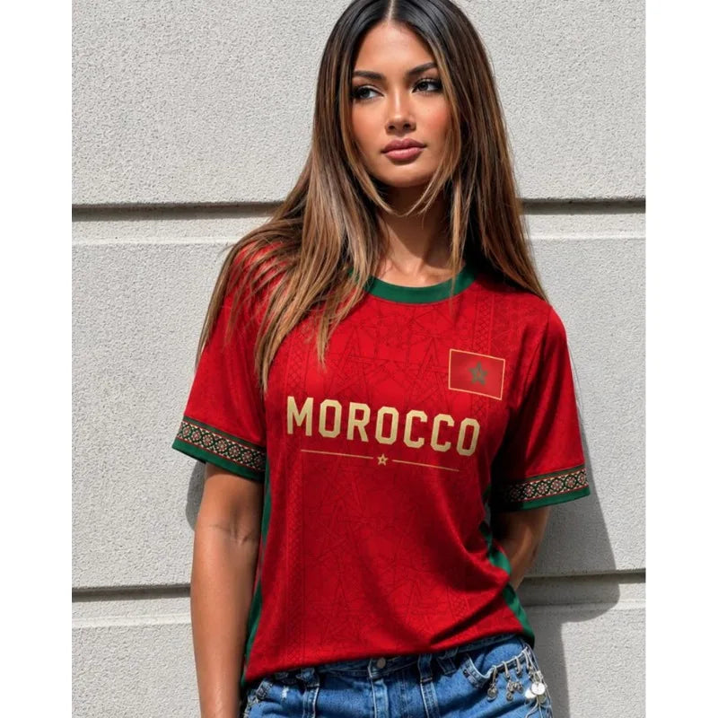 Camiseta Marruecos 2026 – Mujer
